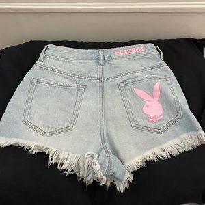 playboy jean shorts